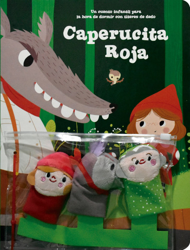 Fire Tale Fingerpuppets: Caperucita Roja, de Varios autores. Editorial Jo Dupre Bvba (Yoyo Books), tapa blanda en español, 2020