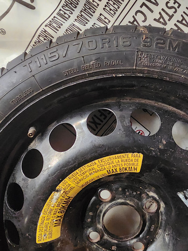 Oportunidad Cubierta Completa Gt Radial 115/70 16 A1 (Usado)