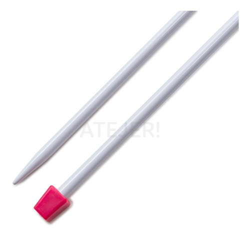 Imagen 4 de 10 de Agujas Tricot De Aluminio Marca Cbx N° 3 X Par