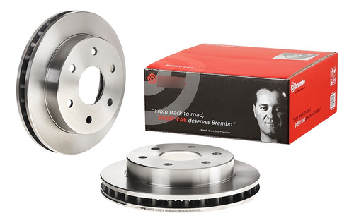 1* Disco Vent Front Izq/der Brembo K1500 Suburban 93 - 99