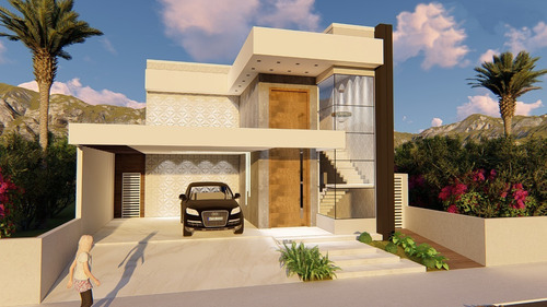 Imagem 4 de 8 de Planta De Casa 3 Quartos - Projeto Arquitetônico Completo