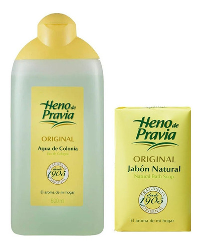 Kit Agua De Colonia Heno De Pravia + Jabón De Baño Febo