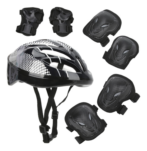 Rodilleras Para Casco, Coderas, Protector De Muñeca, 7 Unida