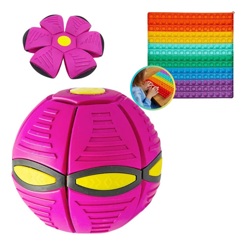 Popit Ball,push Pop It Pelota Sensorial Antiestres Tye Dye 