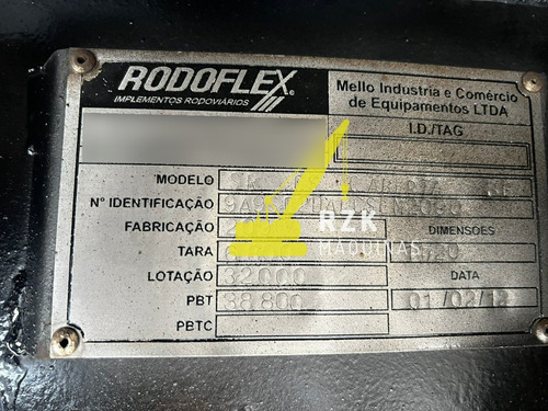 Carreta Bitrem Rodolinea E Rodoflex 30mts Bobineiro 2010/12