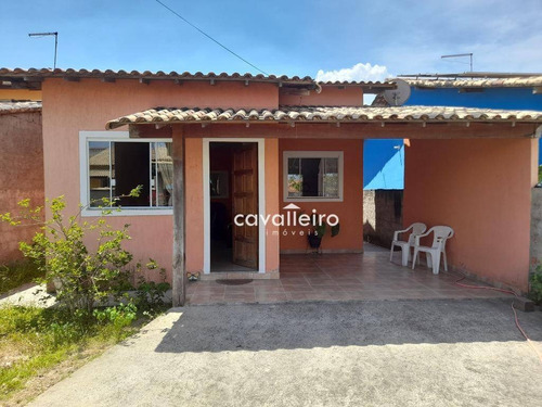 Casa Em São José, Próximo A Rodovia, Com 2 Dormitórios À Venda, 82 M² - São José Do Imbassaí - Maricá/rj - Ca4636