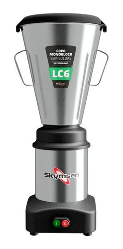 Liquidificador Comercial Skymsen 6l 500w Em Inox - Lc6