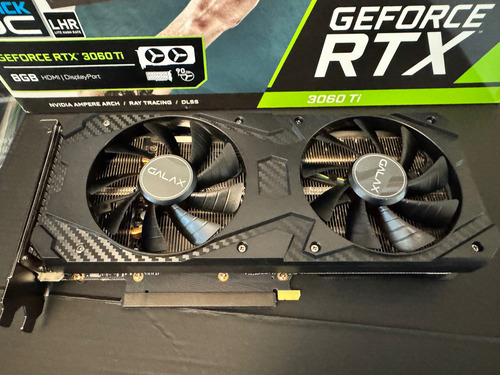 Placa De Video Galax Geforce Rtx 3060ti Gddr6x 1-click Oc (Usado)