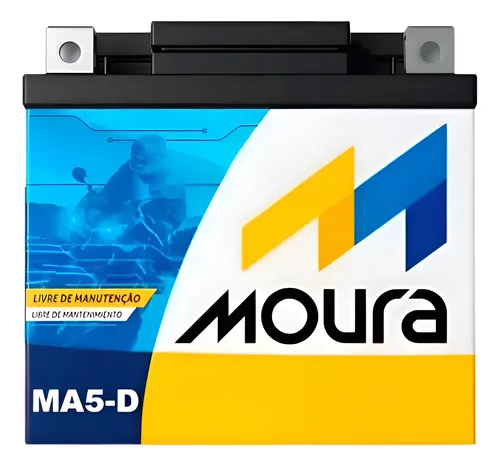Bateria Moto Yamaha Crosser 150 Fazer 150 Factor 125/150 5ah Direito