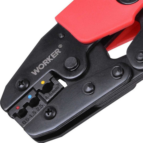 Alicate Crimpador Para Terminais 0,5mm²-6mm² Worker