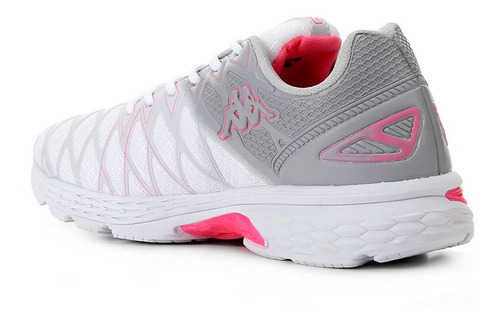 Tênis Feminino Kappa Impact 2 Cinza E Pink Nº 37 Original