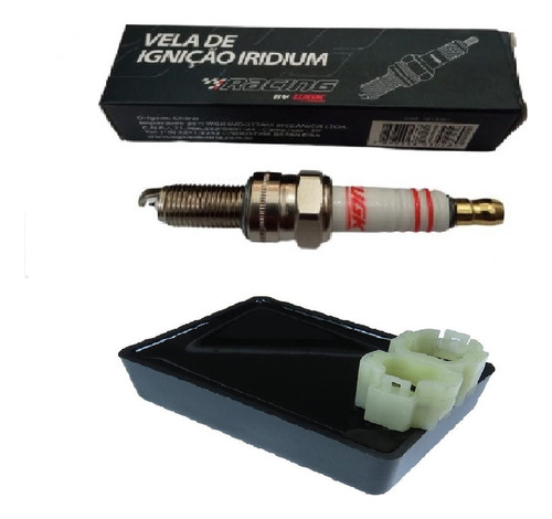 Cdi Competição+vela Iridium Crf230  Xr 200 Cbx 200