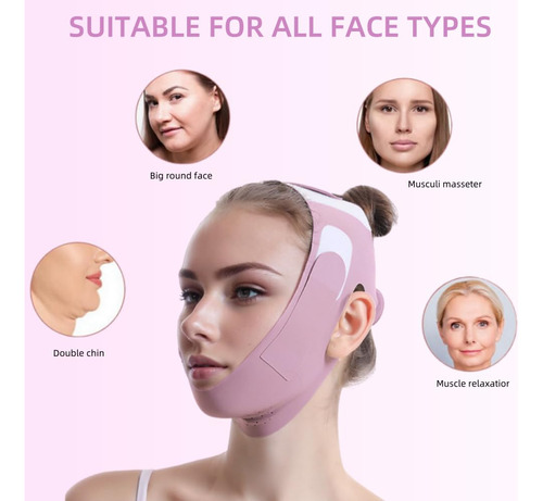 Máscara Para Mentón En V, Máscara Facial En Forma De V, Corr
