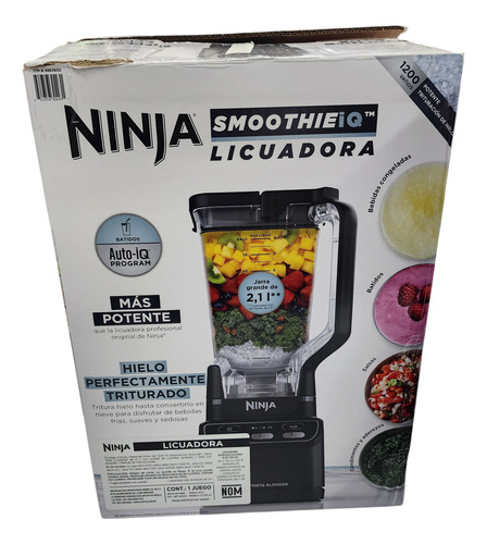 Licuadoras1200 Watts Ninja Co750b Premium Color Negro Negro (Usado)