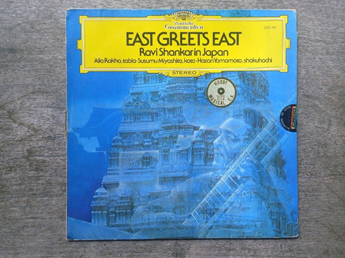 Disco Lp Ravi Shankar - East Greets East (1985) R5