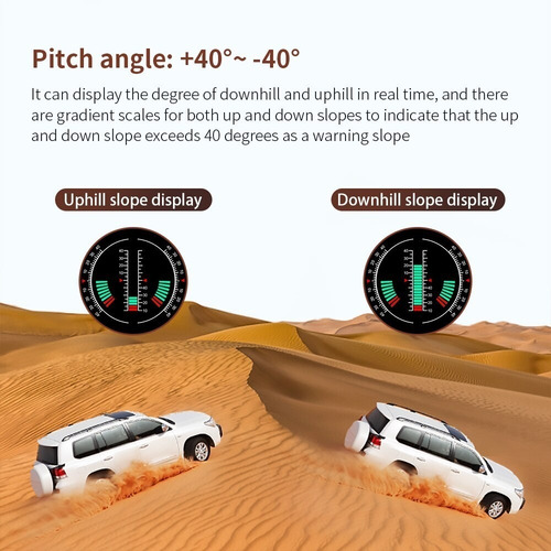 Imagen 5 de 8 de Inclinometro Gps Brujula Altimetro Suv Off Road 4x4