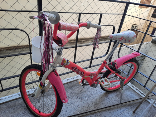 Bicicleta Aurorita Usada Rodado 16 Color Rosa