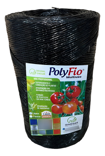 Ginegar POLYFIO - Preta - Kit - 5 - 0.3 cm - 3 mm