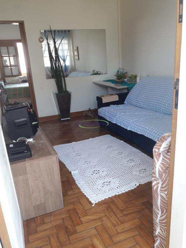 Imagem 1 de 6 de Apartamento Com 1 Dorm, Aparecida, Santos - R$ 330 Mil, Cod: 63623211 - V63623211