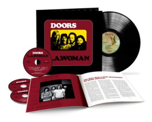 Box Lp + 3 Cds The Doors - L.a. Woman (50th Anniv) Encomenda