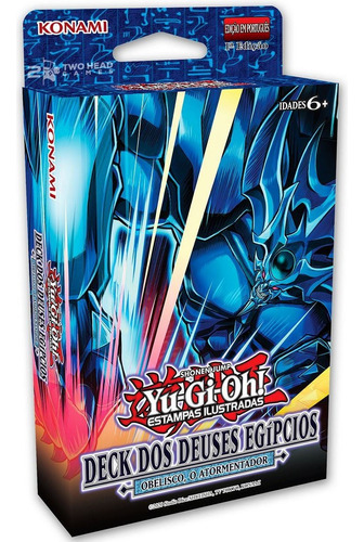 Yugioh Deck Deuses Egípcio Obelisco O Atormentador Português