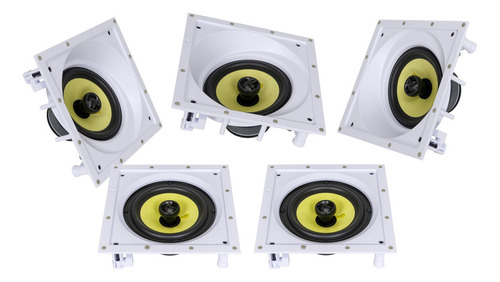 Caixa Gesso 5.0 Jbl 3 Cxs Ci Plus 6sa + 2 Ci Plus 6s Cor Branco