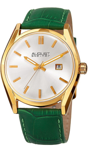 Reloj Mujer August S As8221 Cuarzo Pulso Verde Just Watches
