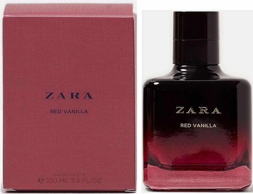 Perfume Zara Red Vanilla 100ml Original Nuevo Importado