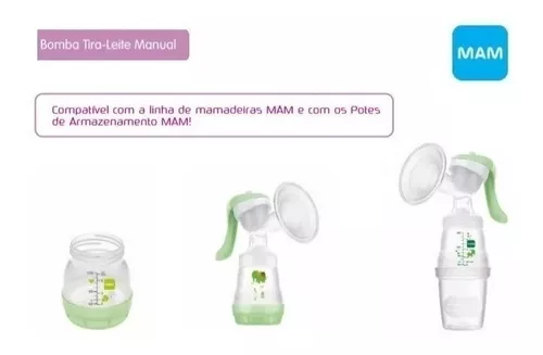 Bomba Extratora Manual de Leite Materno Breast Pump MAM - PanVel Farmácias