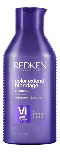 Shampoo Color Extend Blondage Violeta 500 Ml Redken