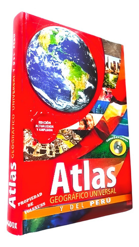 Libro Atlas Geográfico Universal Y Del Perú Geografía
