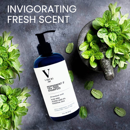 Videri Sulfate Free Shampoo For Keratin Treated Hair Pepperm