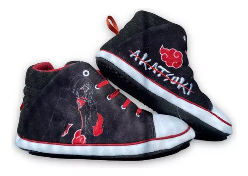 Pantufa Chinelo De Quarto Nuvens Akatsuki Oficial Naruto - Zona