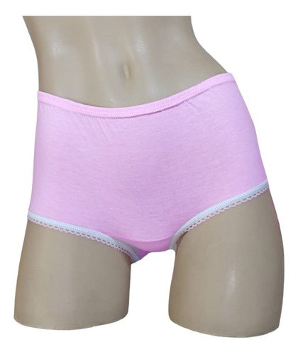 Panty Pantaleta Completa Algodón Paquete 2 Piezas Mujer 6052