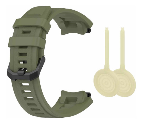 Imagen 3 de 5 de Correa Para Reloj Amazfit T-rex 2 De Silicone