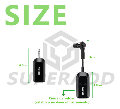Micrófono Inalámbrico Superadd Su-723 Para Arpa