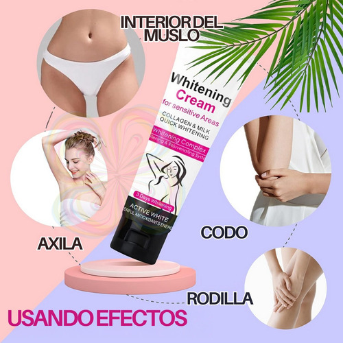 Crema Blanqueadora Con Colágeno Y Leche Aichun Beauty