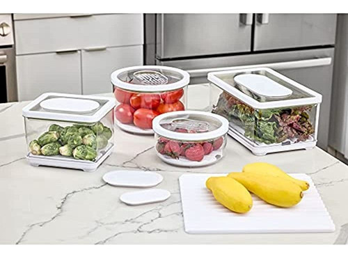 Idesign Id Almacenamiento De Alimentos Frescos, Recipiente G