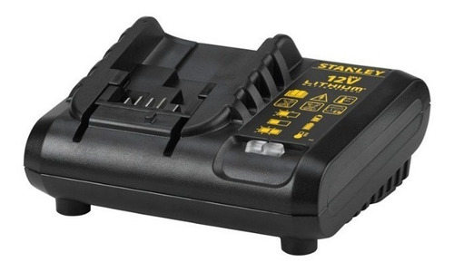 Taladro percutor atornillador inalámbrico de 10mm Stanley SCH12S2K 12V + accesorios con maletín de transporte 220V
