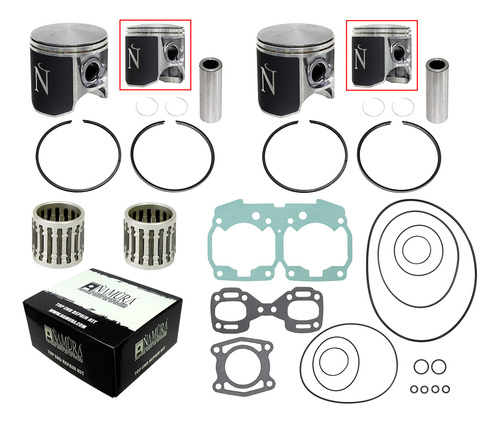 Piston Y Empaques: Sea-doo Gsx Rfi 800 / Gtx Rfi ( +0.50mm )