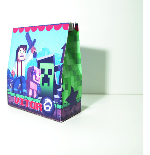 Arquivo De Corte Kit Festa Minecraft Menino