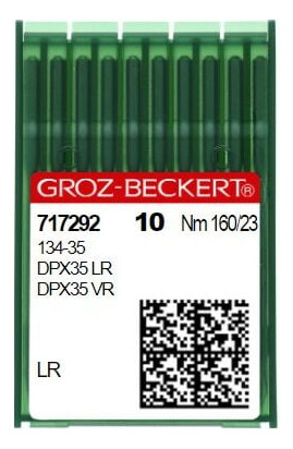 20 Agujas Groz-beckert® 134-35 Lr - 160/23, Lr