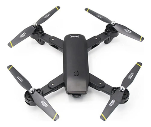 Drone Plegable Con Cámara Wifi 1080p Dual Batería Dm-107s