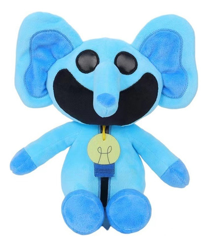 Muñeco De Peluche Con Diseño De Elefante Azul Smiling Critte