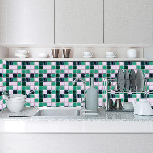 Pegatinas De Pared Autoadhesivas E Para Azulejos De Cristal,