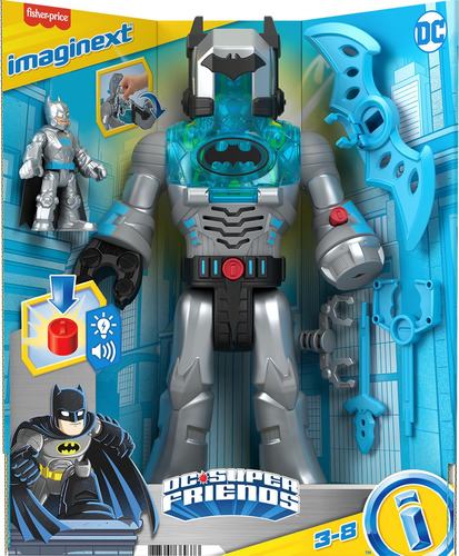 Toy Fisher-price Imaginext Dc Super Friends Batman Durante M