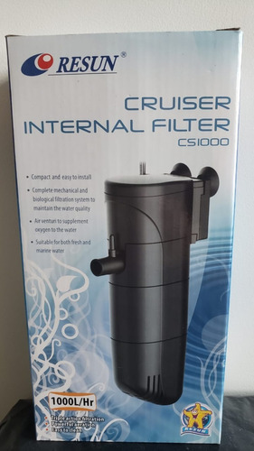 Filtro Interno Para Acuario Resun Cruiser 1000 L/h