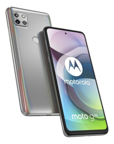 Moto G 5G 128 GB prata-prisma 6 GB RAM - Excelente (Recondicionado)