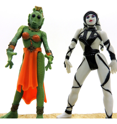 Star Wars Jabba Dancers Power Of The Force Hasbro  6 Madtoyz
