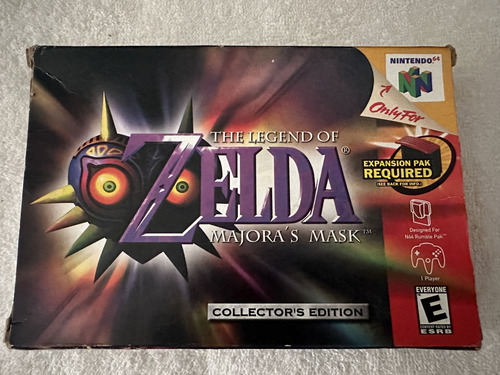 Cartucho Nintendo 64 Zelda Majoras Mask Original En Caja (Usado)
